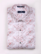 KOMPANION Men's Digital Pink print Shirt
