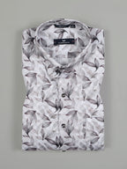 Kompanion Men's Brown Digital print Shirt