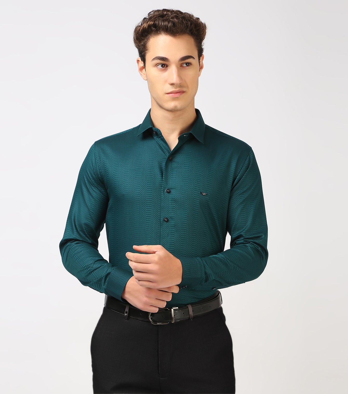 WOW DARK GREEN  SHIRT