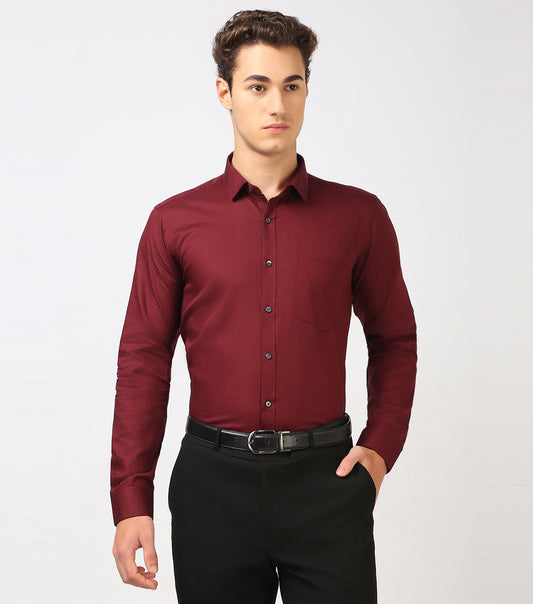 SAFARI MAROON SHIRT