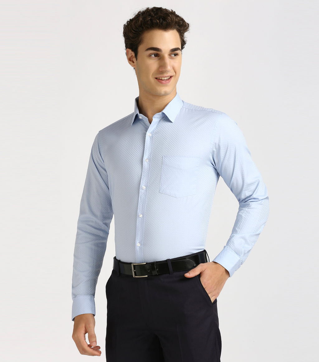 SAFARI POWDER BLUE SHIRT