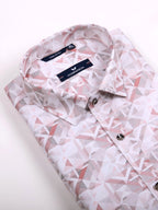 KOMPANION Men's Digital Pink print Shirt