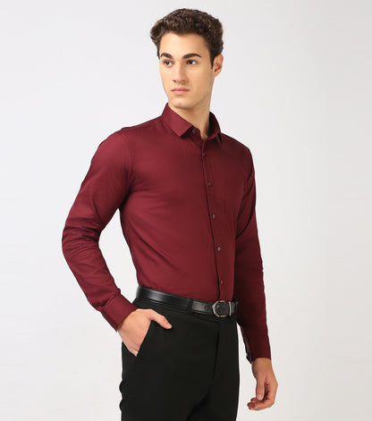 SAFARI MAROON SHIRT