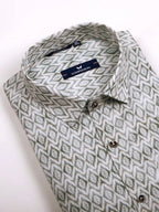 KOMPANION Men's Digital Green print Shirt