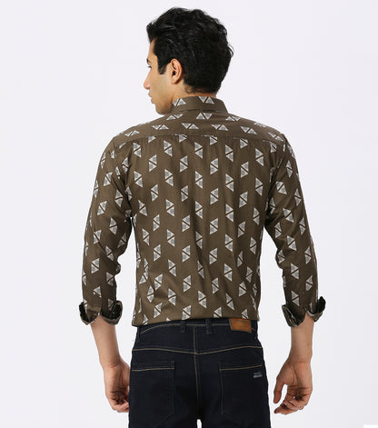 FAWN PRINT SHIRT