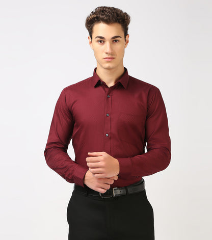 SAFARI MAROON SHIRT