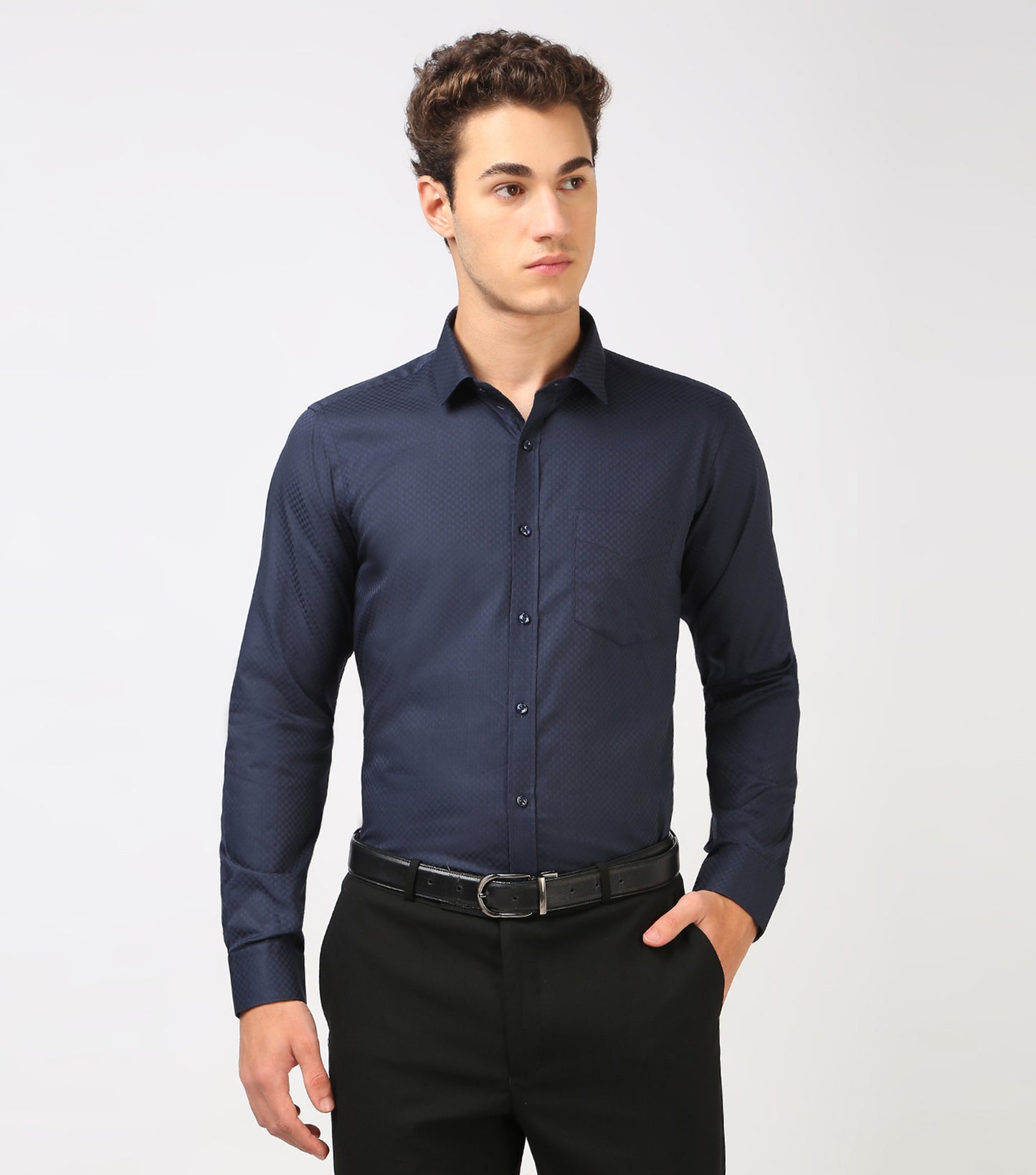 SAFARI NAVY BLUE SHIRT