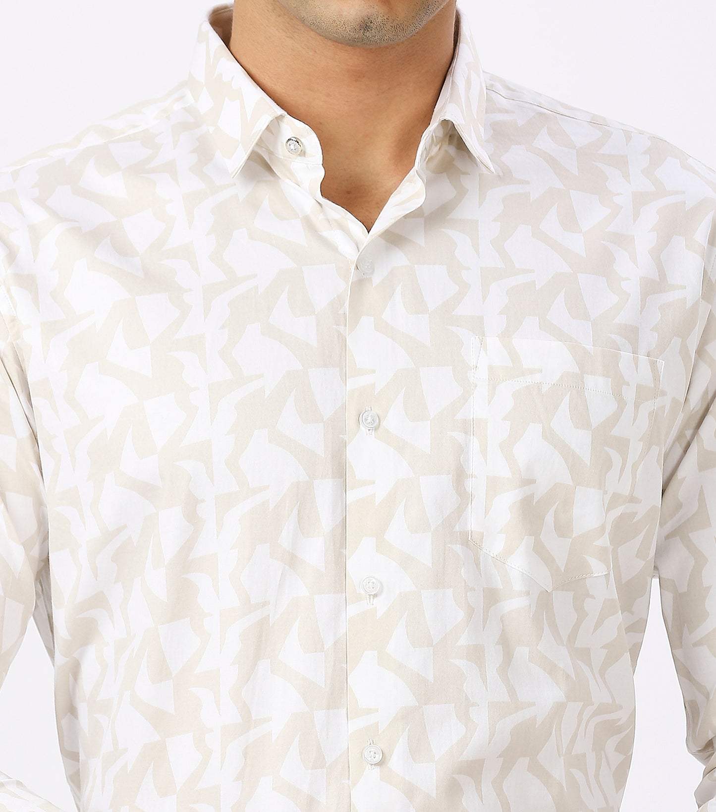 FAWN  PRINT SHIRT