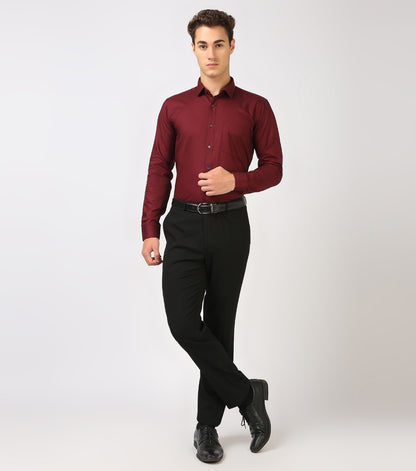 SAFARI MAROON SHIRT