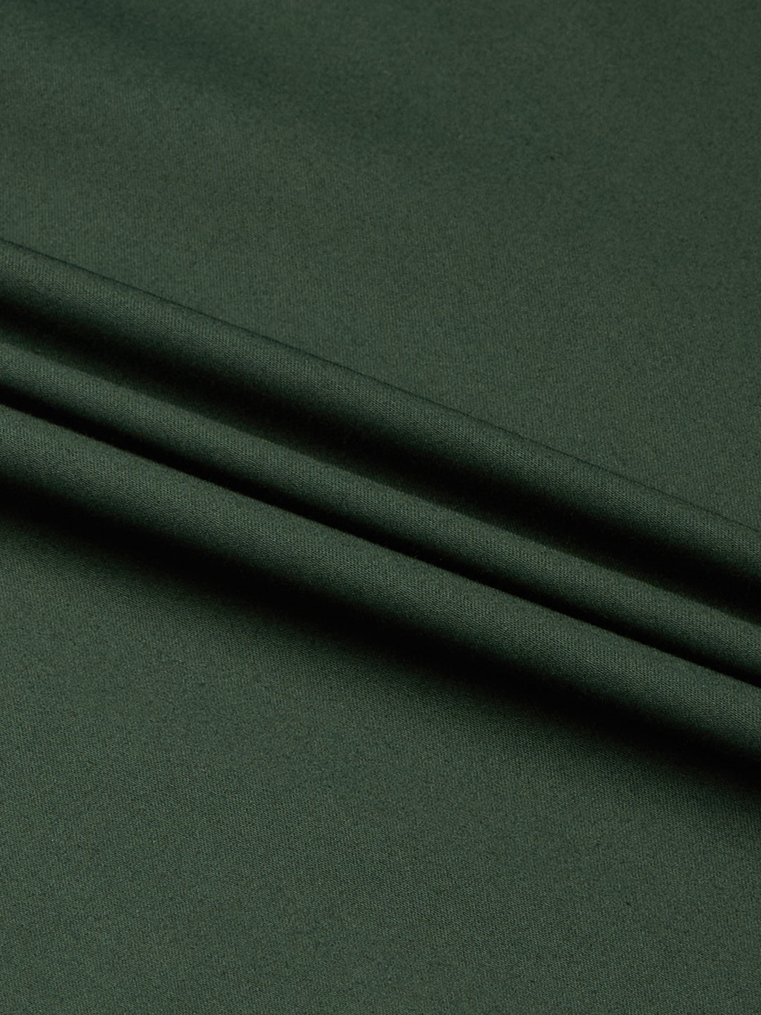 Hunter Green - Kompanion Men's Solid Shirt | Lycra