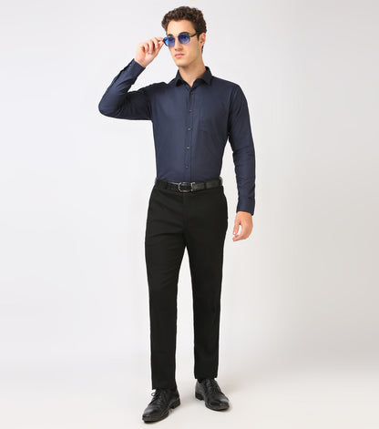 SAFARI NAVY BLUE SHIRT