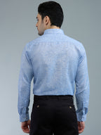 Powder Blue - Allen Brown Men's Solid Shirt | Apollo Linen