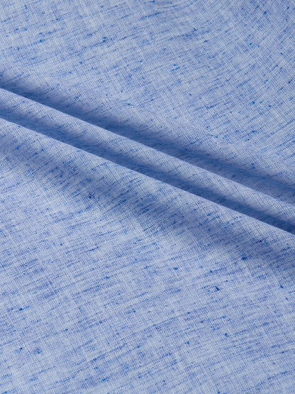Powder Blue - Allen Brown Men's Solid Shirt | Apollo Linen