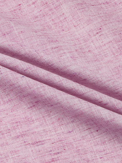 Purple - Allen Brown Men's Solid Shirt | Apollo Linen