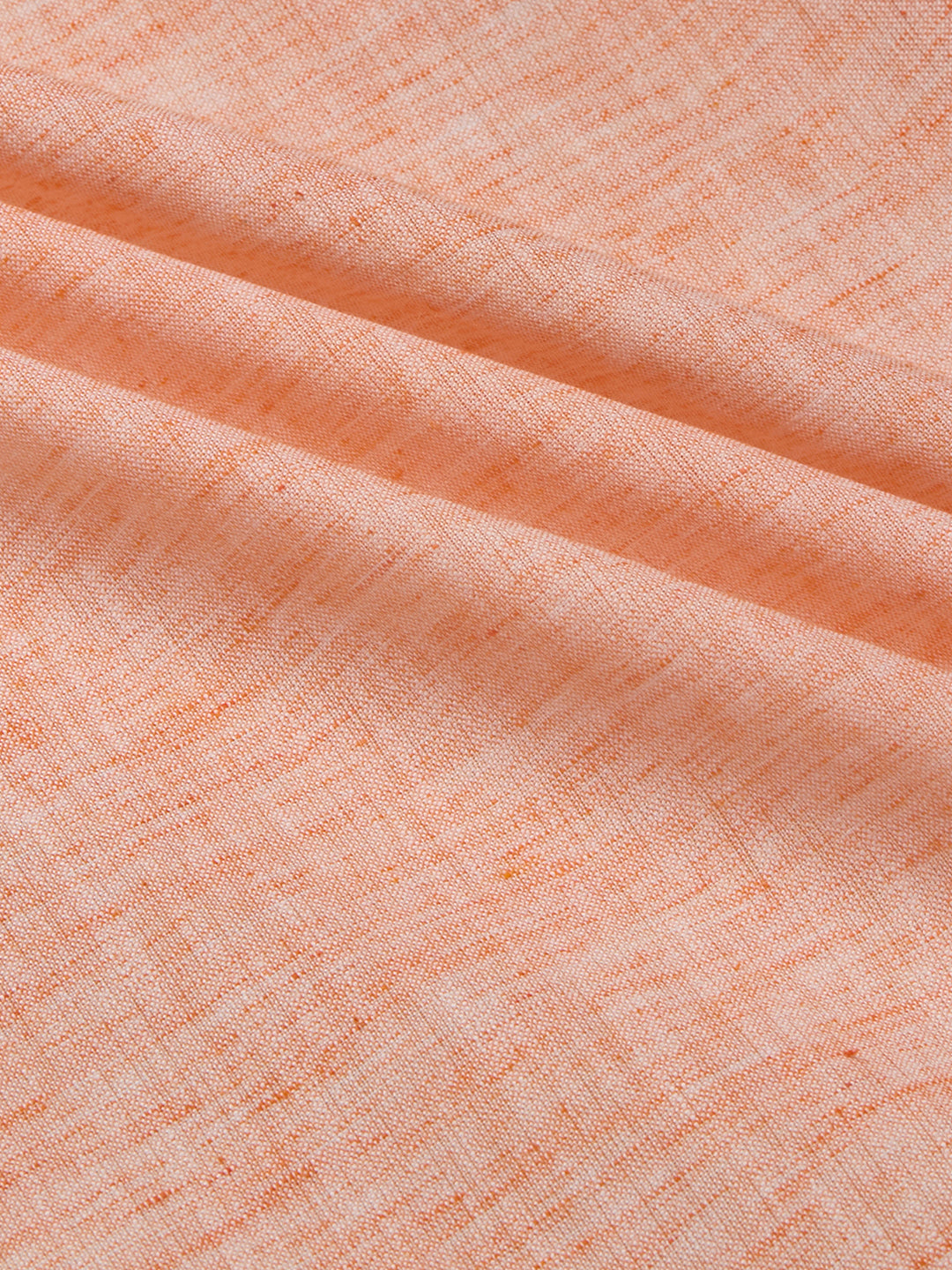 Orange - Allen Brown Men's Solid Shirt | Apollo Linen