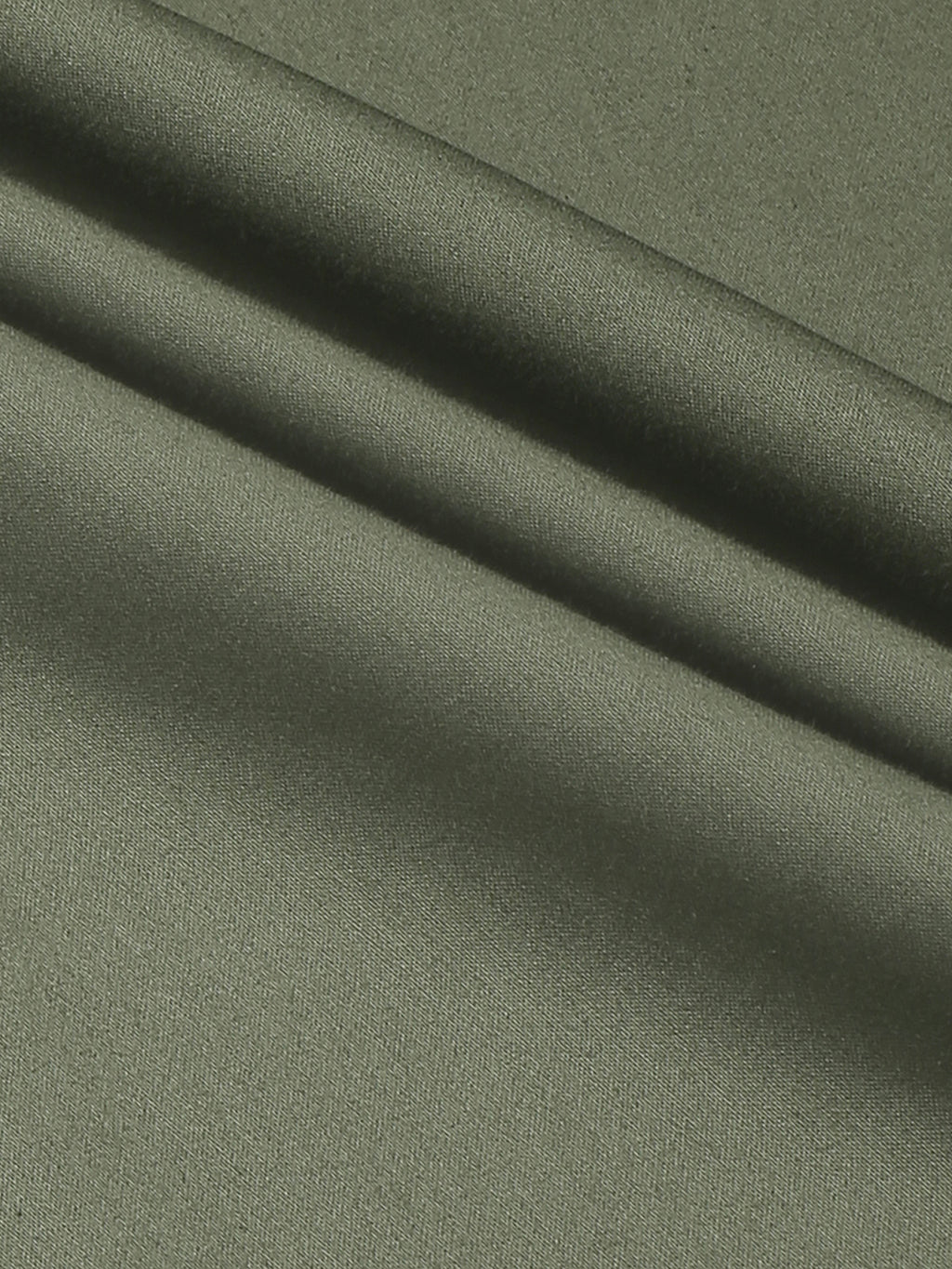 Mehendi Green - Kompanion Men's Solid Shirt | Lycra