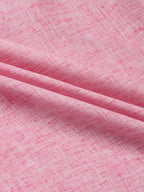 Pink - Allen Brown Men's Solid Shirt | Apollo Linen