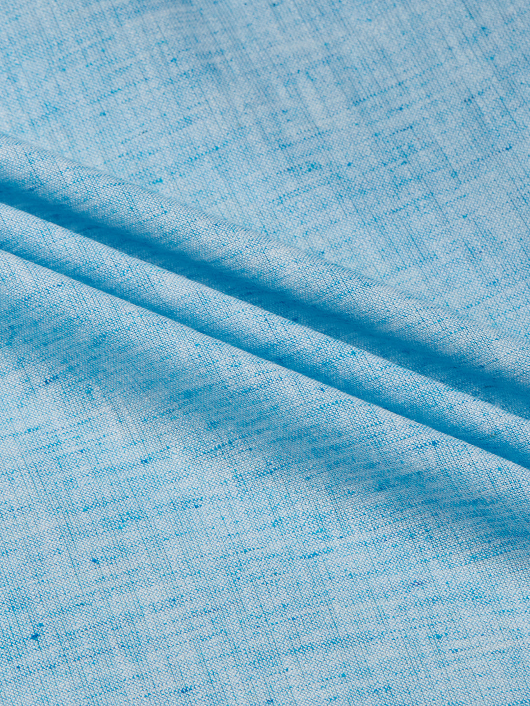 Blue - Allen Brown Men's Solid Shirt | Apollo Linen