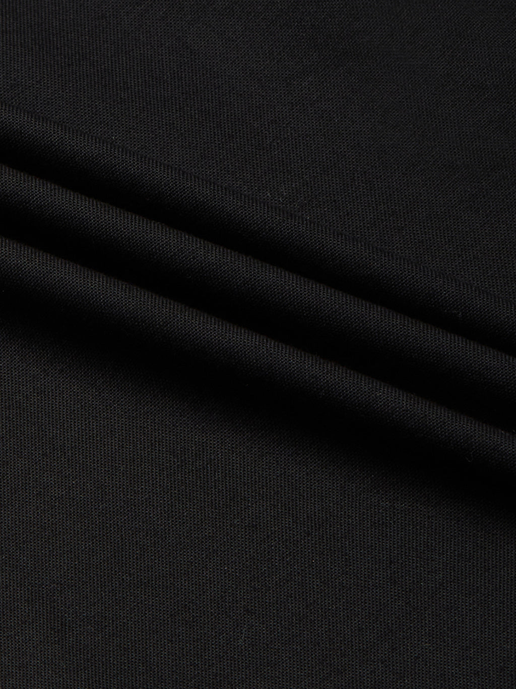 KOMPANION Men's Smart Office Plain Black Shirt | Oxford