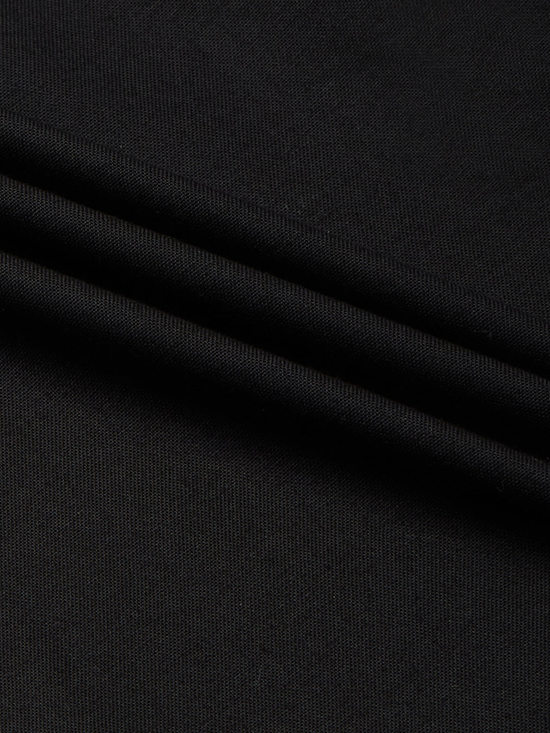 KOMPANION Men's Smart Office Plain Black Shirt | Oxford