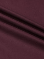 KOMPANION Men's Smart Office Wine Plain Shirt | Oxford