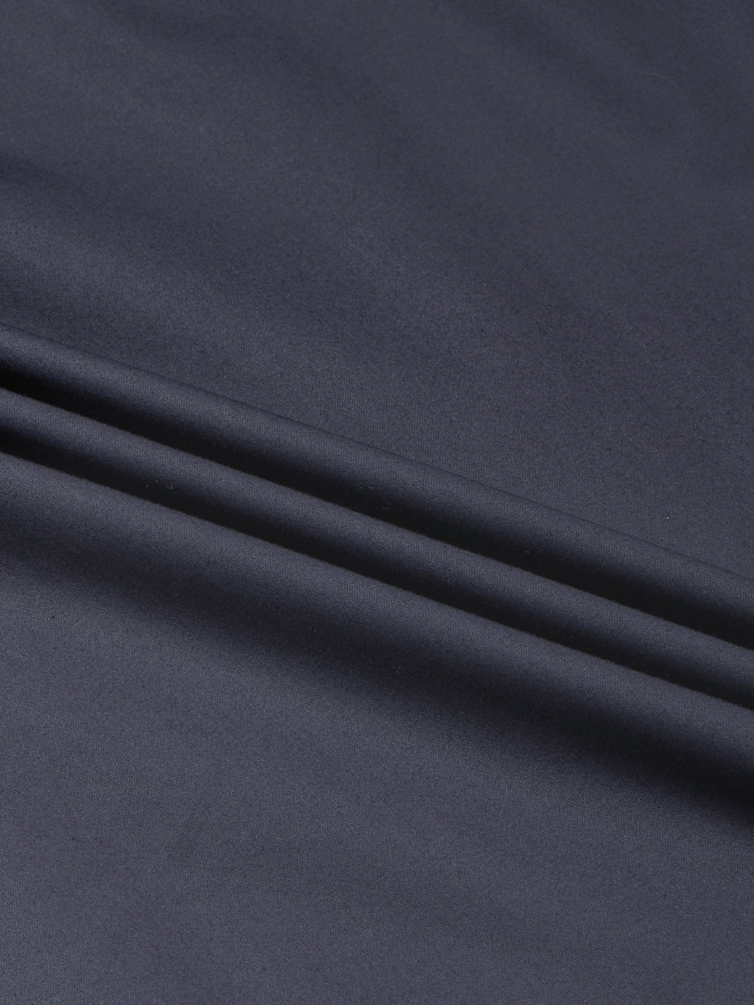 Navy Blue - Kompanion Men's Solid Shirt | Lycra