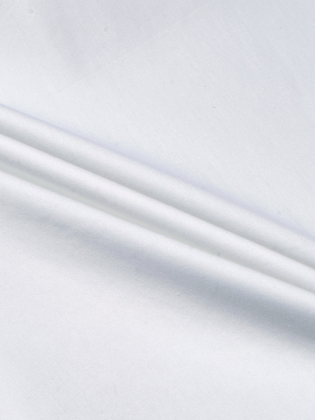 Plain White - Kompanion Men's Solid Shirt | Lycra