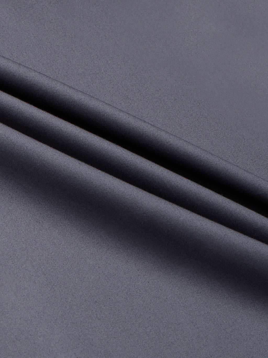 Dark Grey - Kompanion Men's Solid Shirt | Lycra