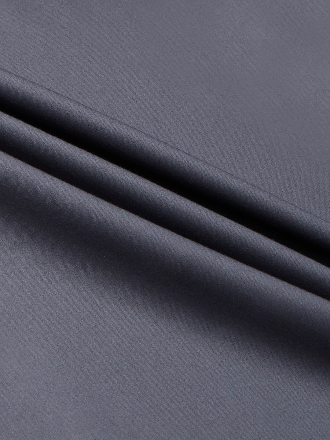 Dark Grey - Kompanion Men's Solid Shirt | Lycra