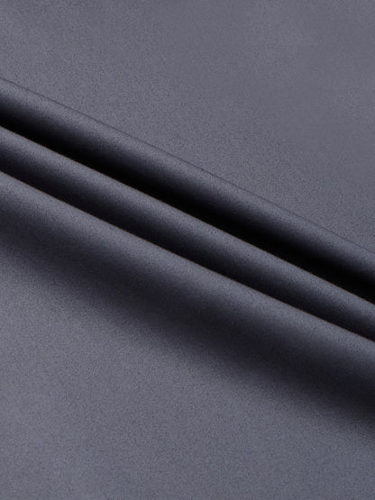 Dark Grey - Kompanion Men's Solid Shirt | Lycra