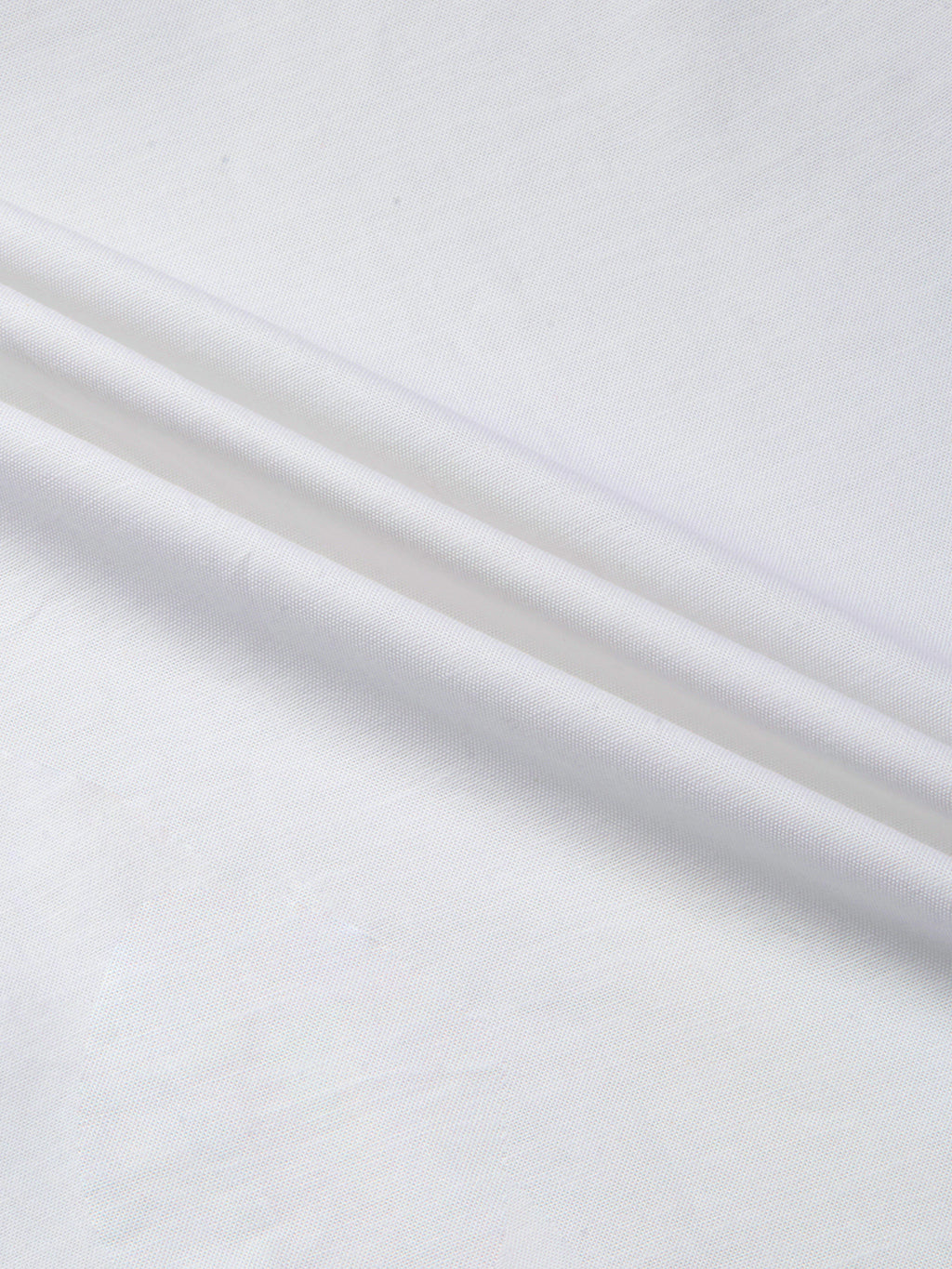 KOMPANION Men's Smart Office Wear White Plain Shirt | Oxford