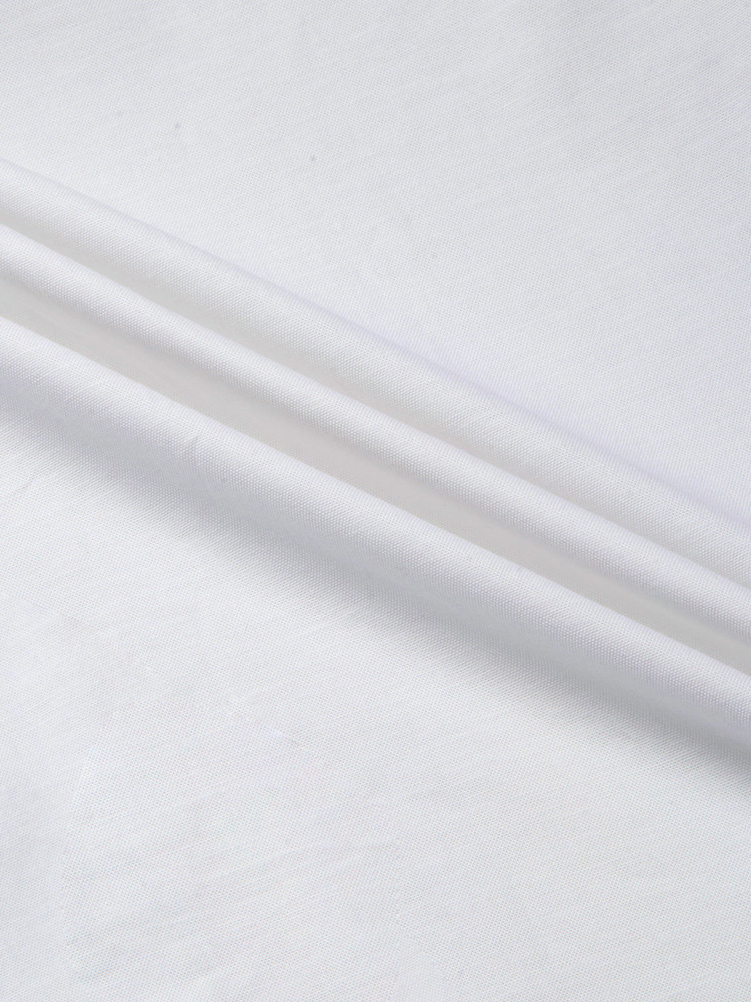 KOMPANION Men's Smart Office Wear White Plain Shirt | Oxford