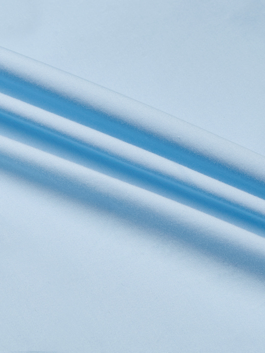 Sky Blue- Kompanion Men's Solid Shirt | Lycra