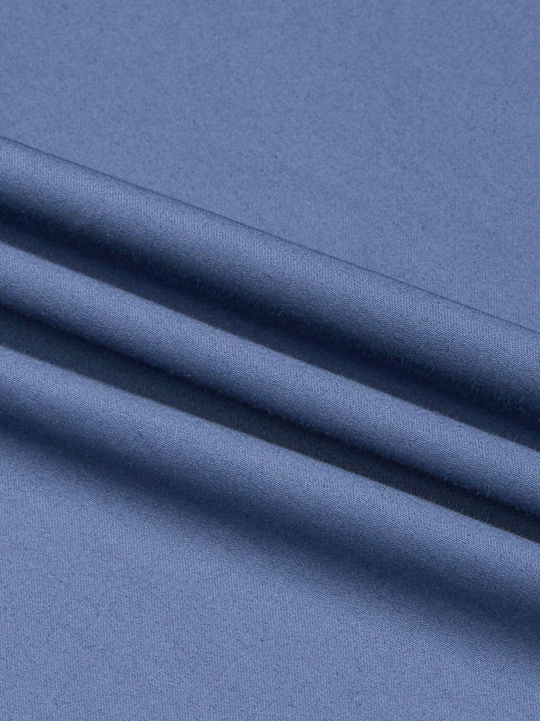 Blue Grey - Kompanion Men's Solid Shirt | Lycra