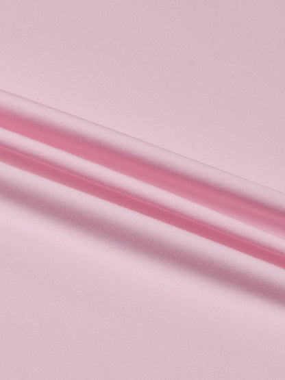 Baby Pink - Kompanion Men's Solid Shirt | Lycra