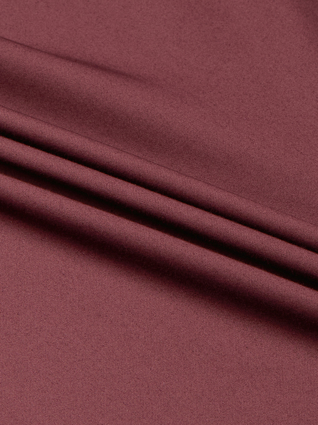 Maroon - Kompanion Men's Solid Shirt | Lycra