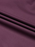 Wine - Kompanion Men's Solid Shirt | Lycra